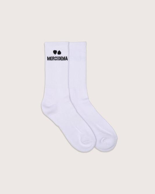 Merci Dema Logo Socks